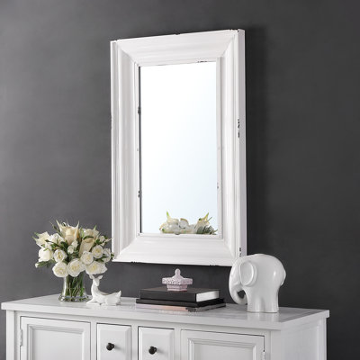 Miroir mural biseauté