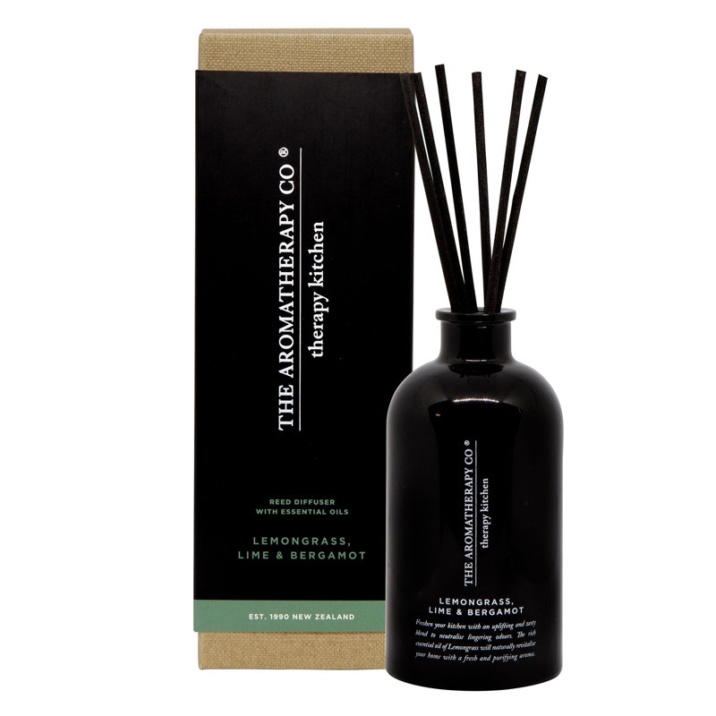 Reed Diffusers And Sticks, Citrus, Black