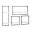 Ensemble de 4 tablettes murales Brooksville-1709853736