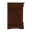 Table de chevet 2 tiroirs LouisPhillipe, cappuccino-1770144147