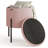 Modern Round Boucle Ottoman With Storage-169935289