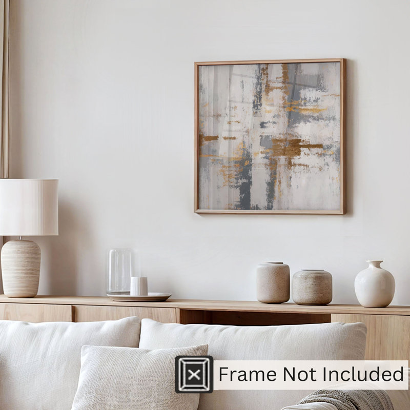 «Abstract Abstract Dream I», reproduction d'art non encadrée, H 24 po x l 24 po