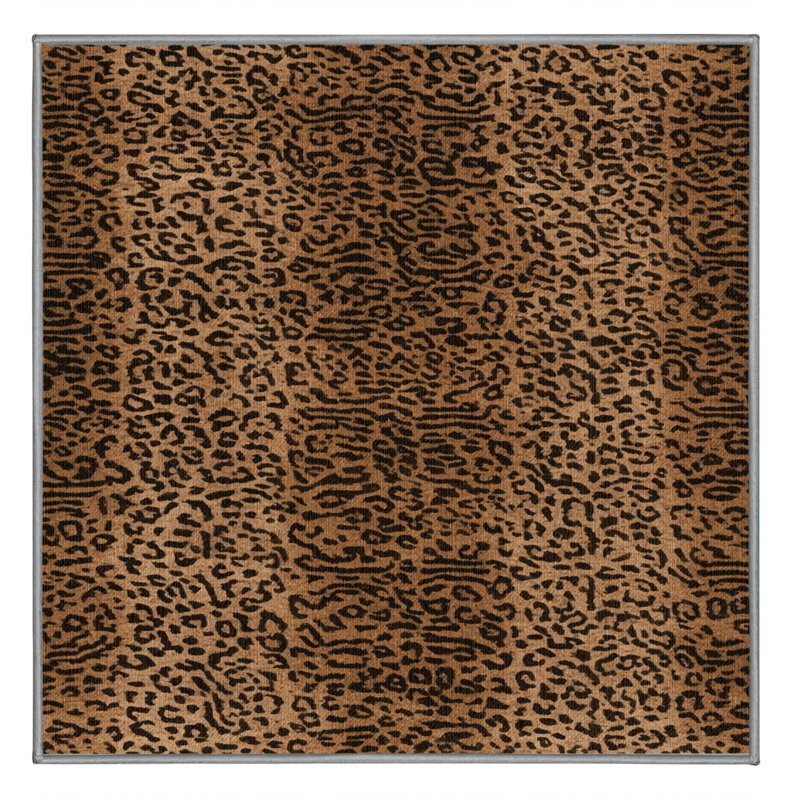  Tapis lavable Indo, Carré 3 pi