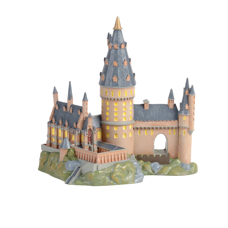Mini-figurine miniature du château de Poudlard, département 56, Harry Potter