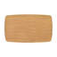 Ensemble de salle à manger décontracté 5 pièces pour table et chaises d'appoint en tissu beige-512370101