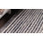 Mixed Stripe Blue/Ivory Handwoven Rug-1015377619