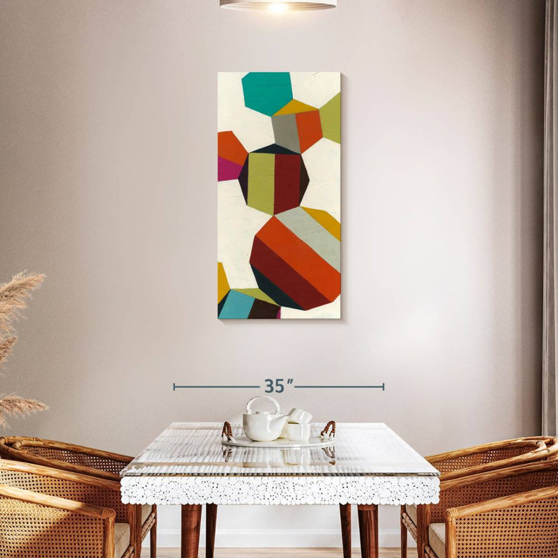 Poly-Rhythmic III, 42" H x 21" W