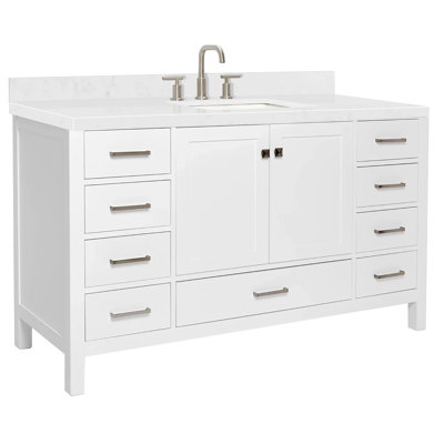  60" Single Bathroom Vanity Set