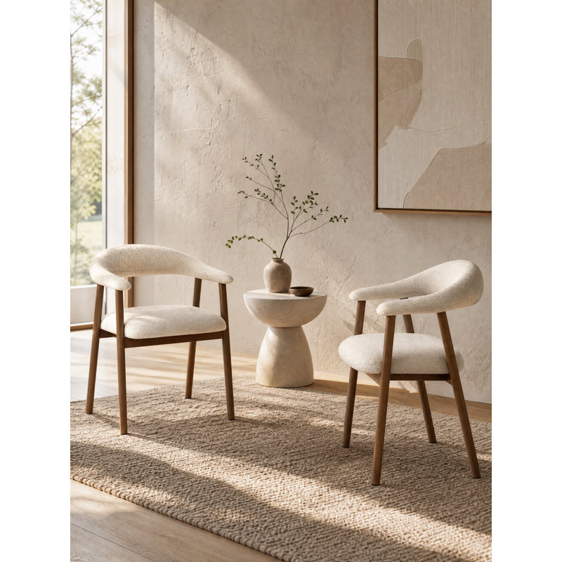 Ensemble de chaises de salle à manger 2 pièces Modern