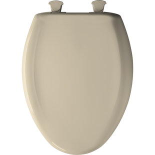 Siège de toilette allongé en plastique Lift-Off