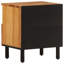 Belia 40cm W Iron Bedside Table-2119546616-2097040386