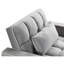 Fauteuil-lit escamotable - Velours doux, canapé-lit à angle réglable 110 ° 180 ° pour résidentiel