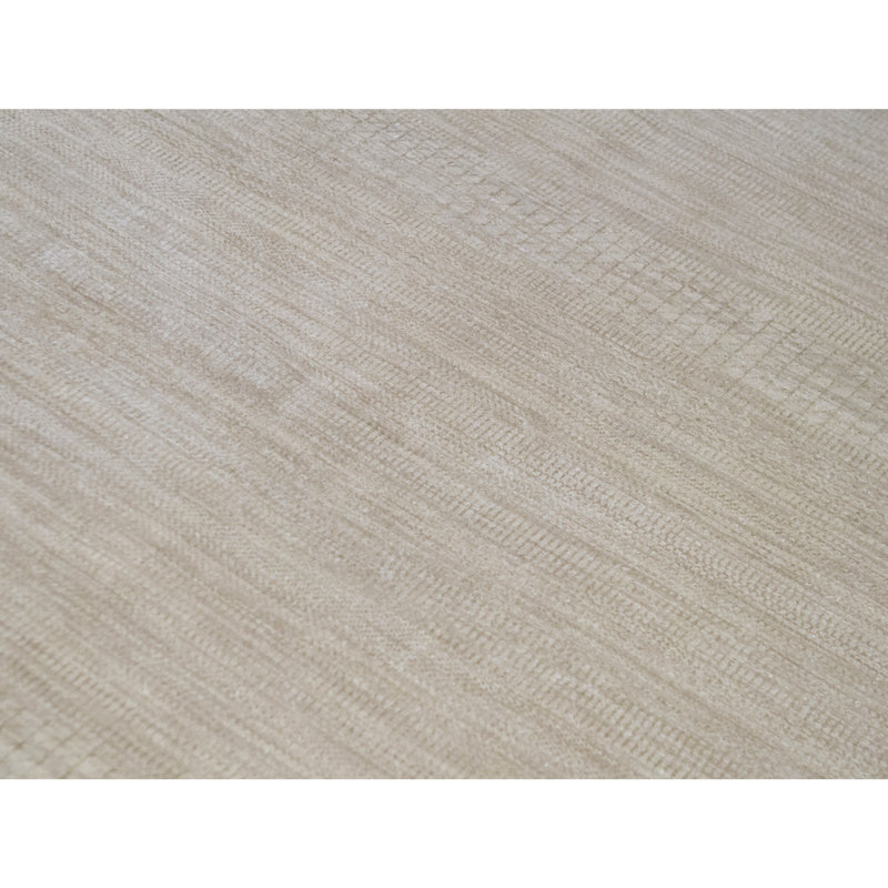 Tapis ivoire et doré de haute qualité noué à la main, Rectangle 9'1" x 12'3"