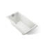 Tea-for-Two 60" x 32" Drop In Whirlpool Porcelain Enameled Cast Iron Bathtub with Heater-51704231-125076003