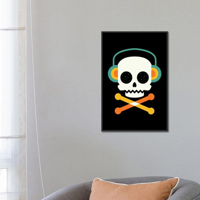 Impression sur toile tendue "life is cool" "life is cool" one-of-kind "life is cool" par andy westface