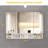 Bathroom Cabinets with Mirrors, LED Lights and Storage Compartments