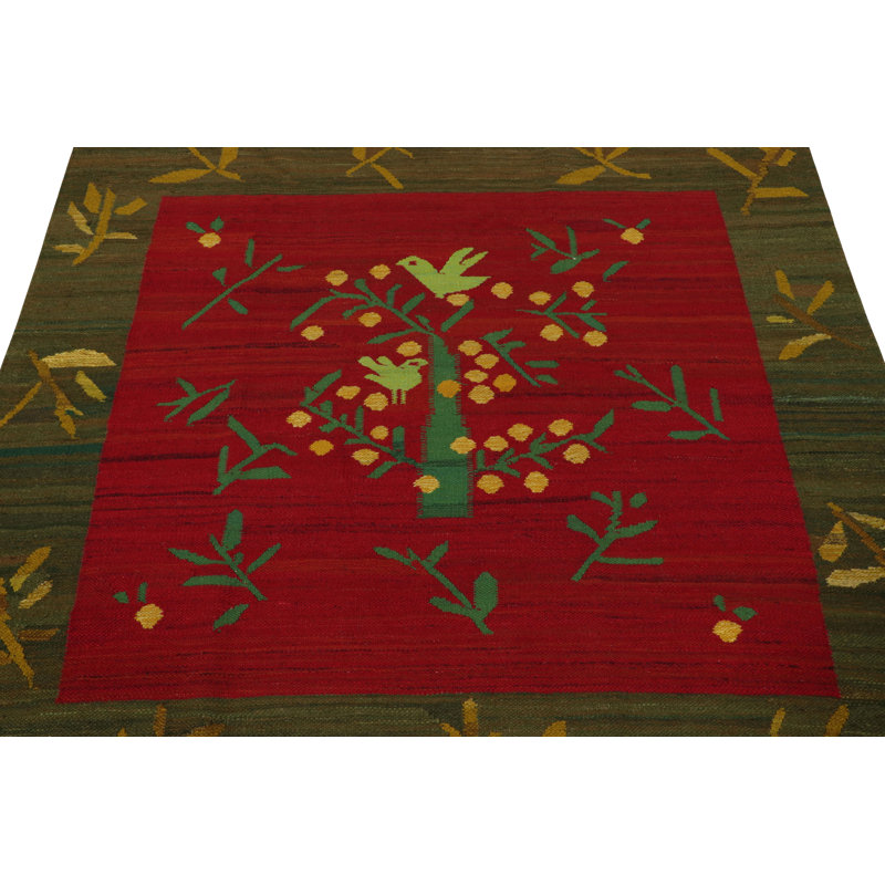 Vintage One-of-a-Kind 5'1X5'1 Area Rug