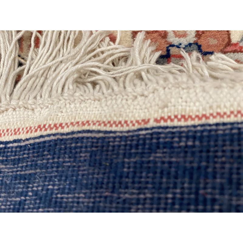 Tapis bleu marine / brun 8 pi x 10 pi 2 po Azir One-of-a-Kind