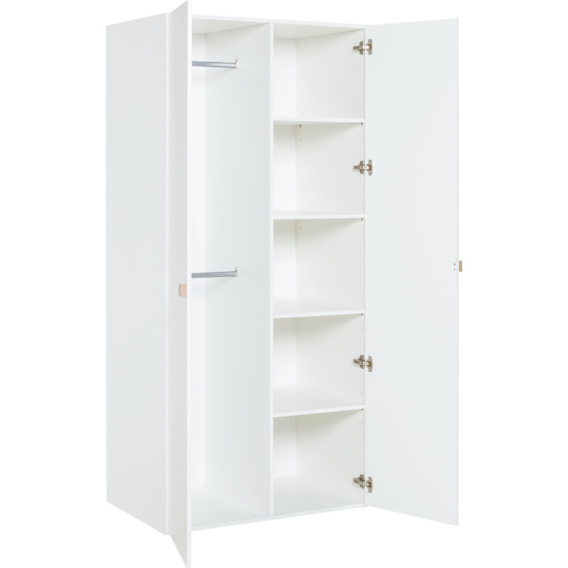Dristan 2 Door Manufactured Wood Wardrobe
