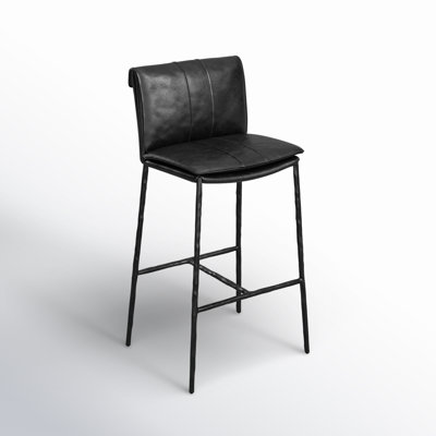 Mayer Leather Stool