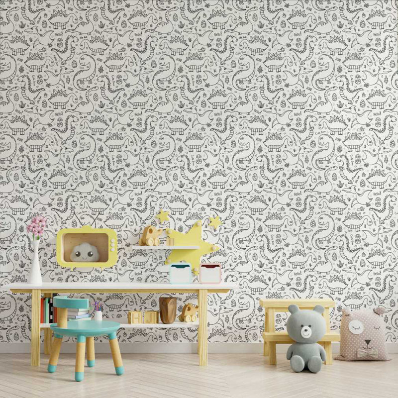 Rouleau de papier peint auto-adhésif L 8,5 pi x l 24 po