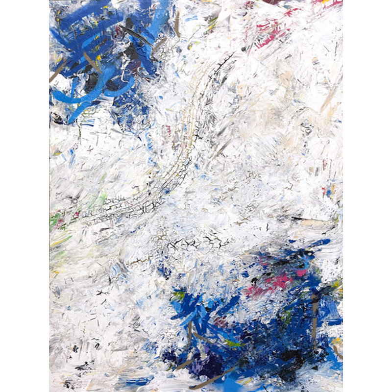 John Beard Collection''s Underneath It All On Giclee Canvas Hand Embellished Art, 40" H x 30" W x 2" D, Wrapped Canvas
