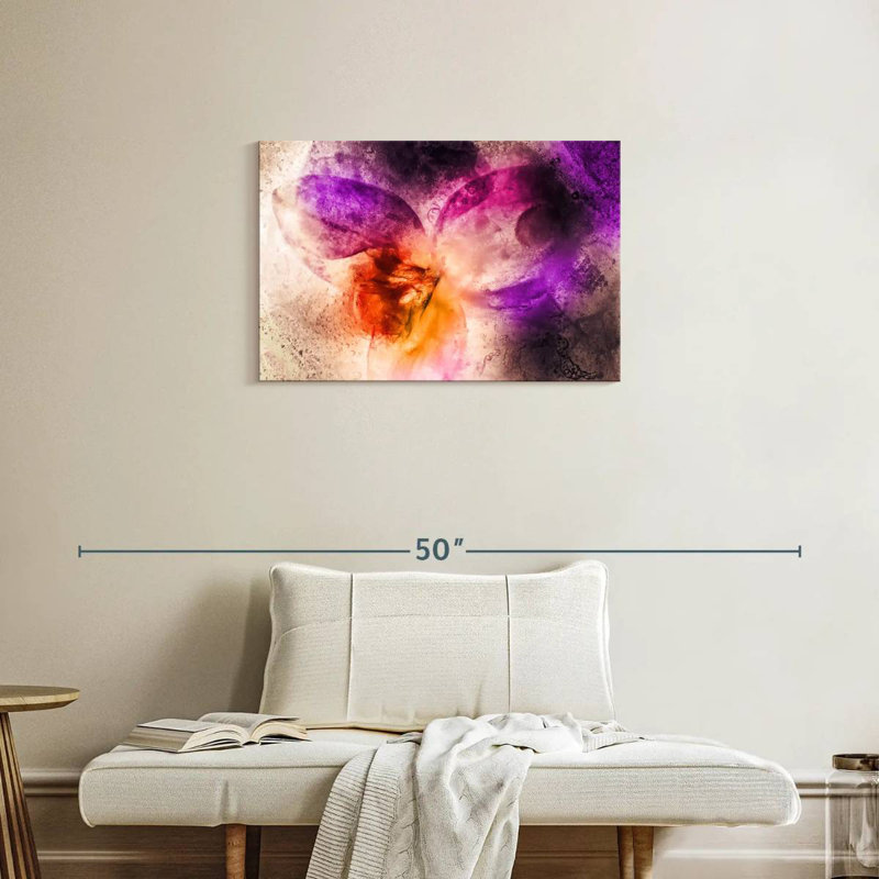 Avery Abstract Floral, 20" H x 30" W