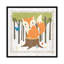 « fox », peinture sur toile tendue hideaway series-20821065-72773228-72788721
