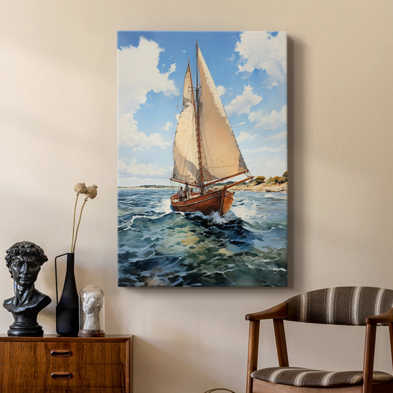 NAUTICAL Series CCACXV - Gallery Cavas, H 27 po x l 18 po