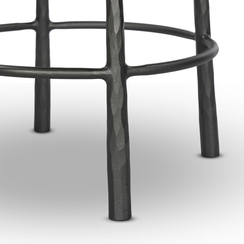Westwood 26" Counter Stool, Hammered Gunmetal, Counter Stool (26" Seat Height)