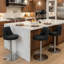 Tabouret de bar pivotant à hauteur ajustable Seneca-974652936