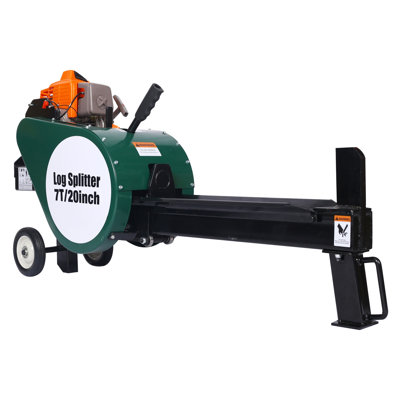 7-Tonne Electric Log Splitter with Double Flywheel System