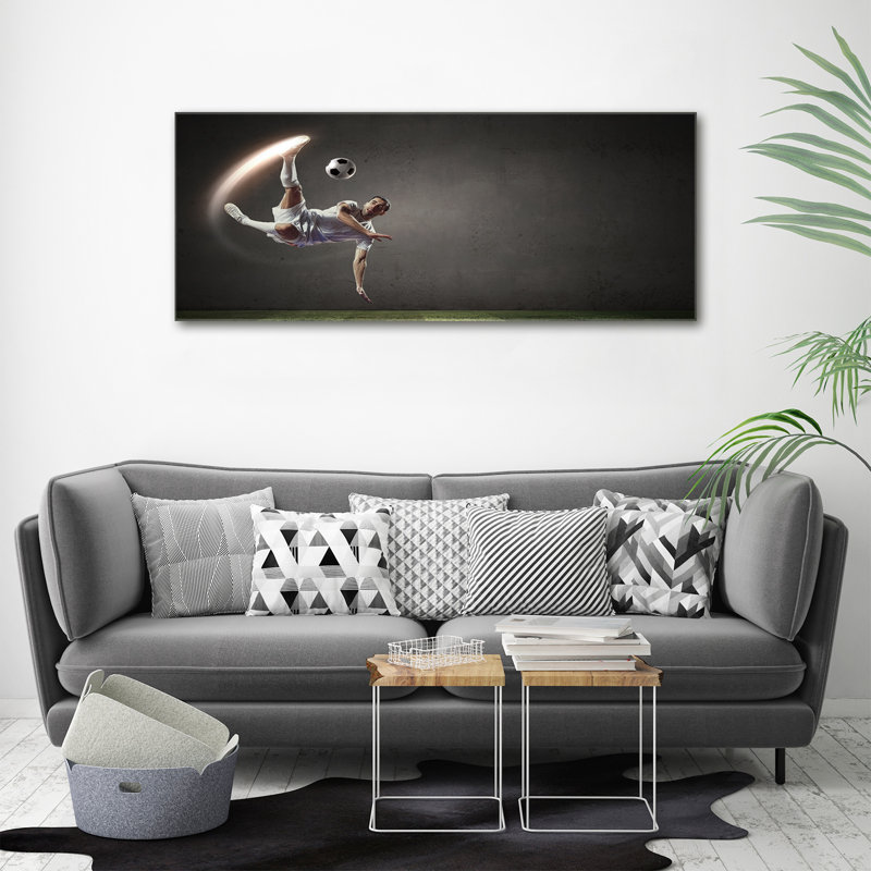 Footballer - Wrapped Canvas Print