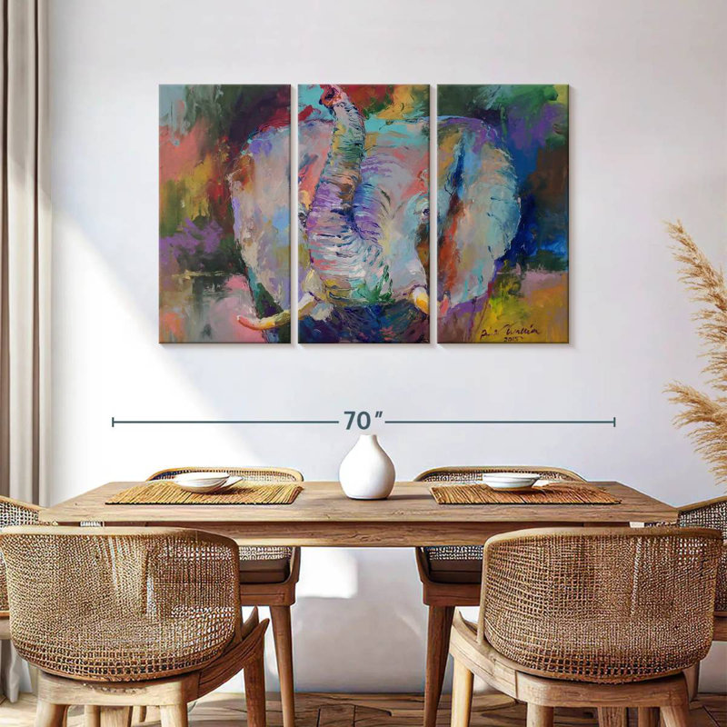 Elephant III, 36" H x 57" W