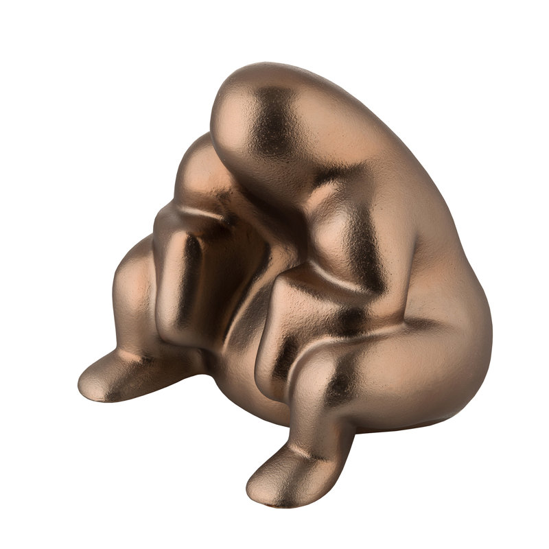 Dédé Doorstop, Brown Metal