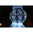 8'' Solar Powered Integrated LED Globe Lantern