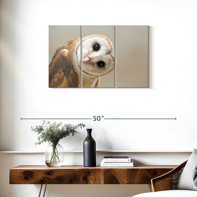 Curious Bird, 20" H x 33" W