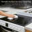 Equator Advanced Appliances Standalone 24" 2.4 Cubic Feet Ceramic burner Electric Free Standing Convection Range-100527841