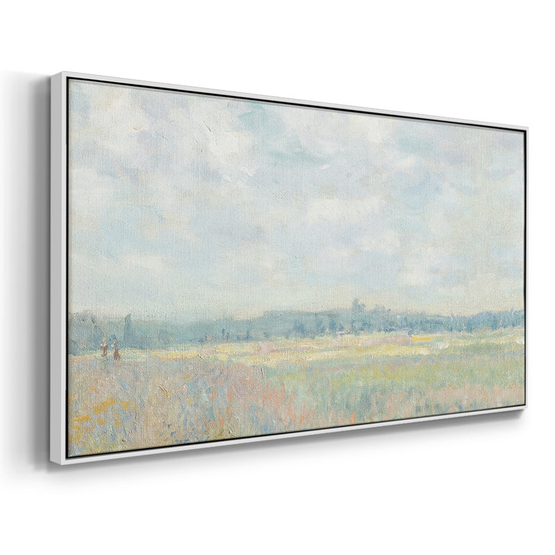 «Landscape Series» - Impression sur toile encadrée, H 21 po x l 41 po, Noir