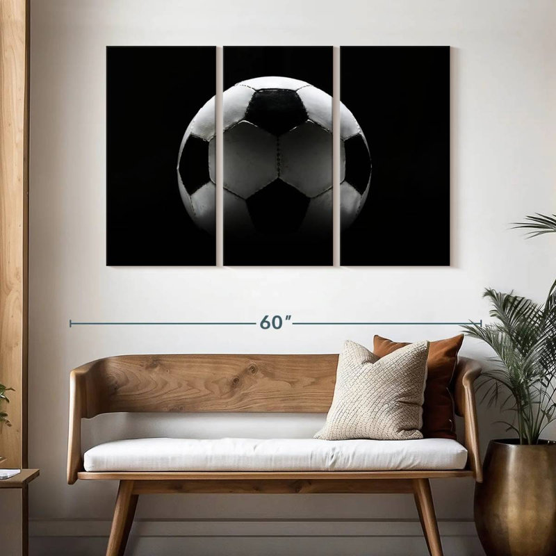 Sireci Dramatic Soccer Ball, 32" H x 50" W
