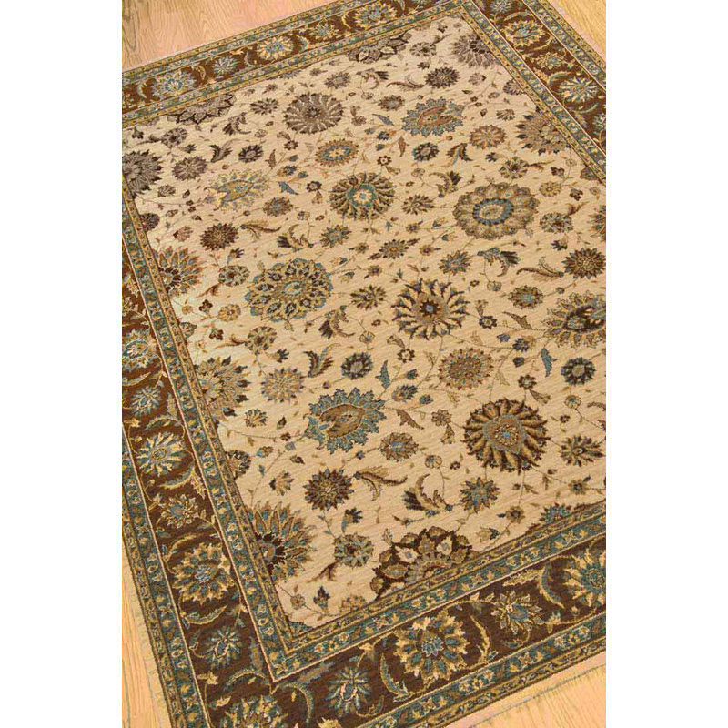 Crownover Wool Oriental Indoor Rug, Rectangle 2'6" x 4'3"