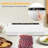 Vacuum Sealer Machine With 20 Bags, 75KPA Strong Suction For Food Preservation, Moist & Dry Modes, Digital Timer, Compact Starter Kit For Sous Vide, Meal Prep, Freezer Storage