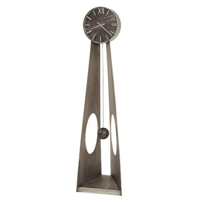 Odie Floor Clock with Adjustable Chime Volume