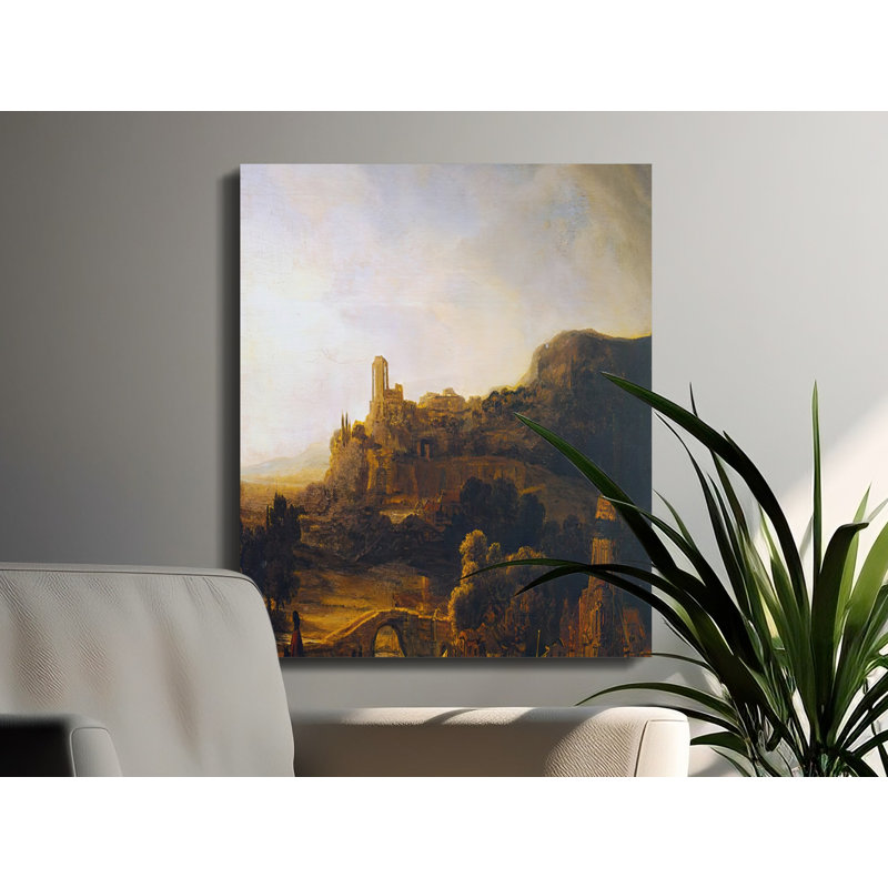 1 Piece Wrapped Canvas Wall Art Set, 16x24