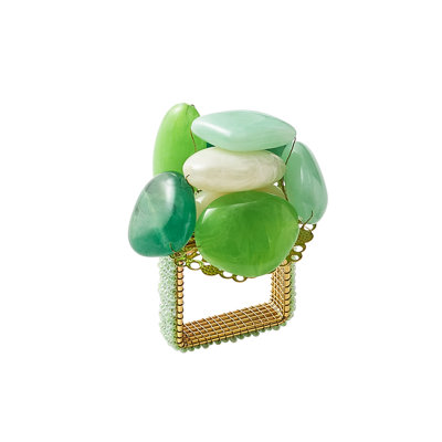 Sea Stone Napkin Ring