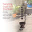 Outdoor Metal Sculptural Fountain