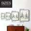 «Christmas Holiday Art», reproduction encadrée - bois massif-547897300-547897307