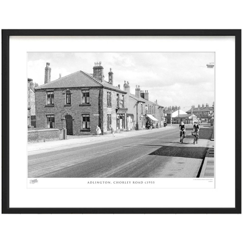 Adlington, Chorley Road C1955 by Francis Frith - Single Picture Frame Print, 60cm H x 80cm W x 2.3cm D