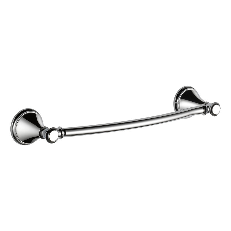 Cassidy 12" Wall Mounted Towel Bar, Chrome