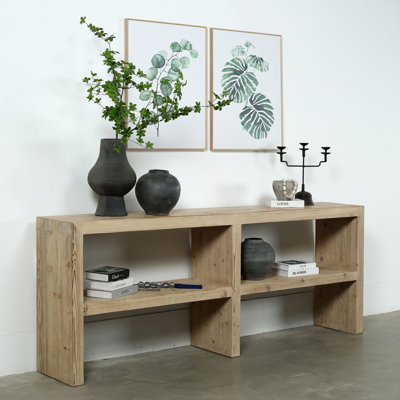 19.3'' Solid Wood Console Table